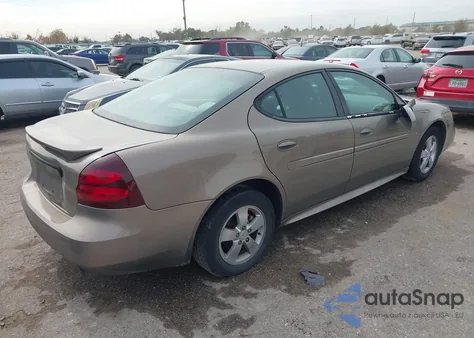 2007 Pontiac Grand Prix from USA, damaged, VIN 2G2WP552271123380
